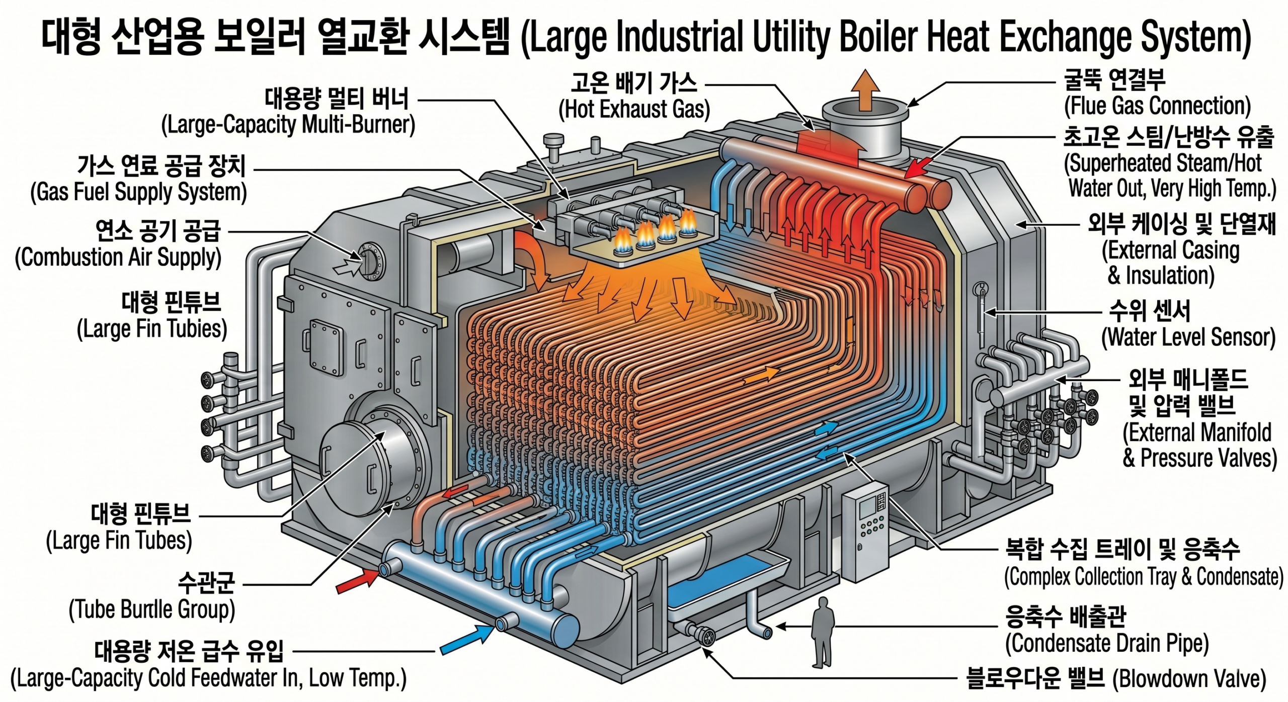 보일러열교환기