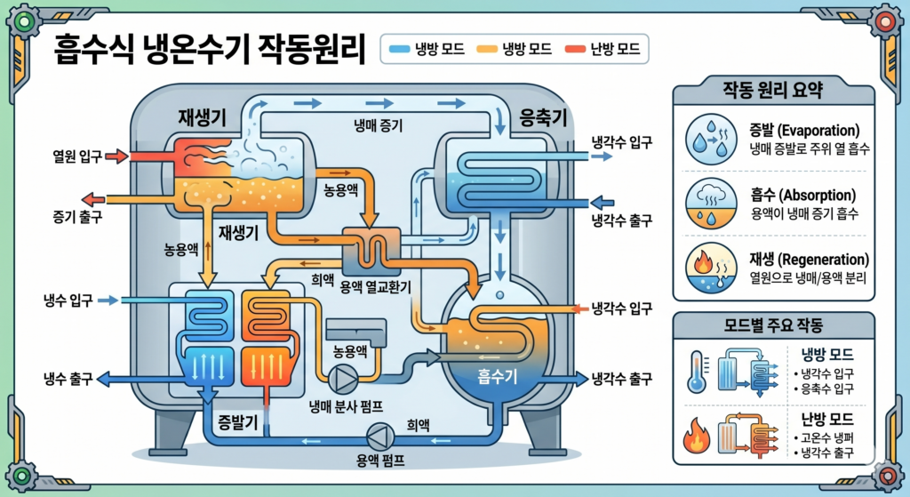흡수식냉온수기